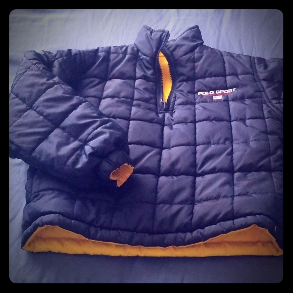 Polo Sport Kids Reversal Pull Over Coat